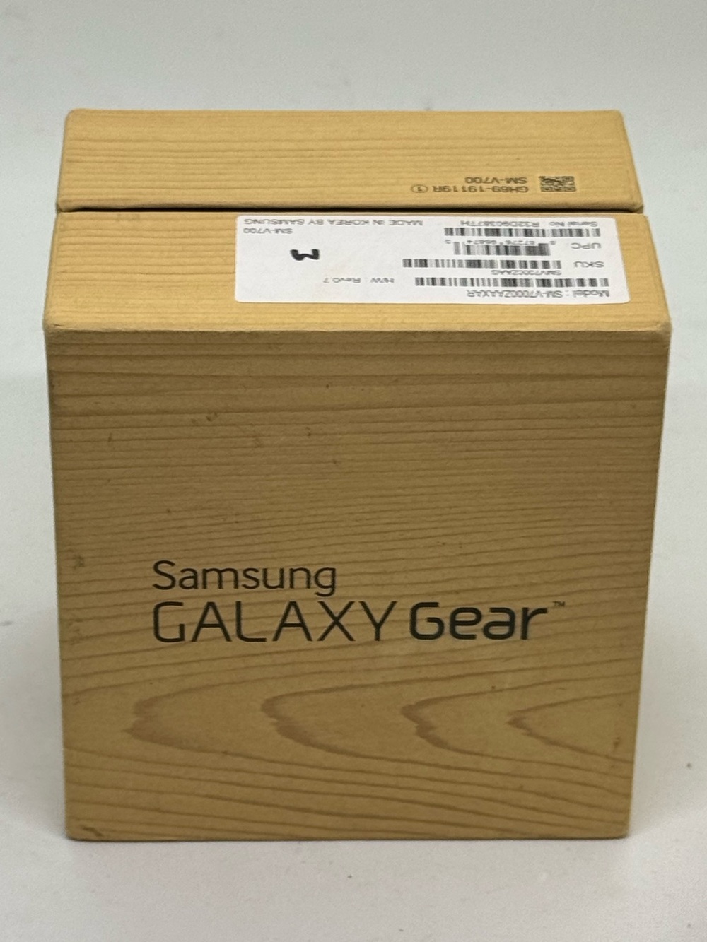 Samsung Galaxy Gear SM-V700 Smartwatch w/ Box Silver Gray Android Watch
